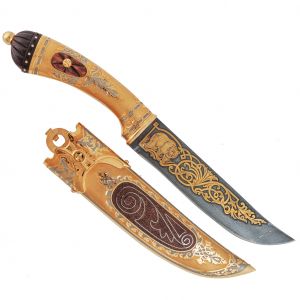Нож украшенный «Покорение Сибири» Н5